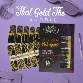 That Gold Tho Nail Wrap Bundle