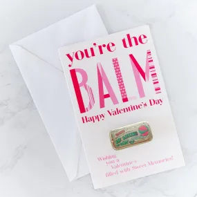 Tinte Valentine Card - Watermelon Lip Licking Flavored Lip Balm