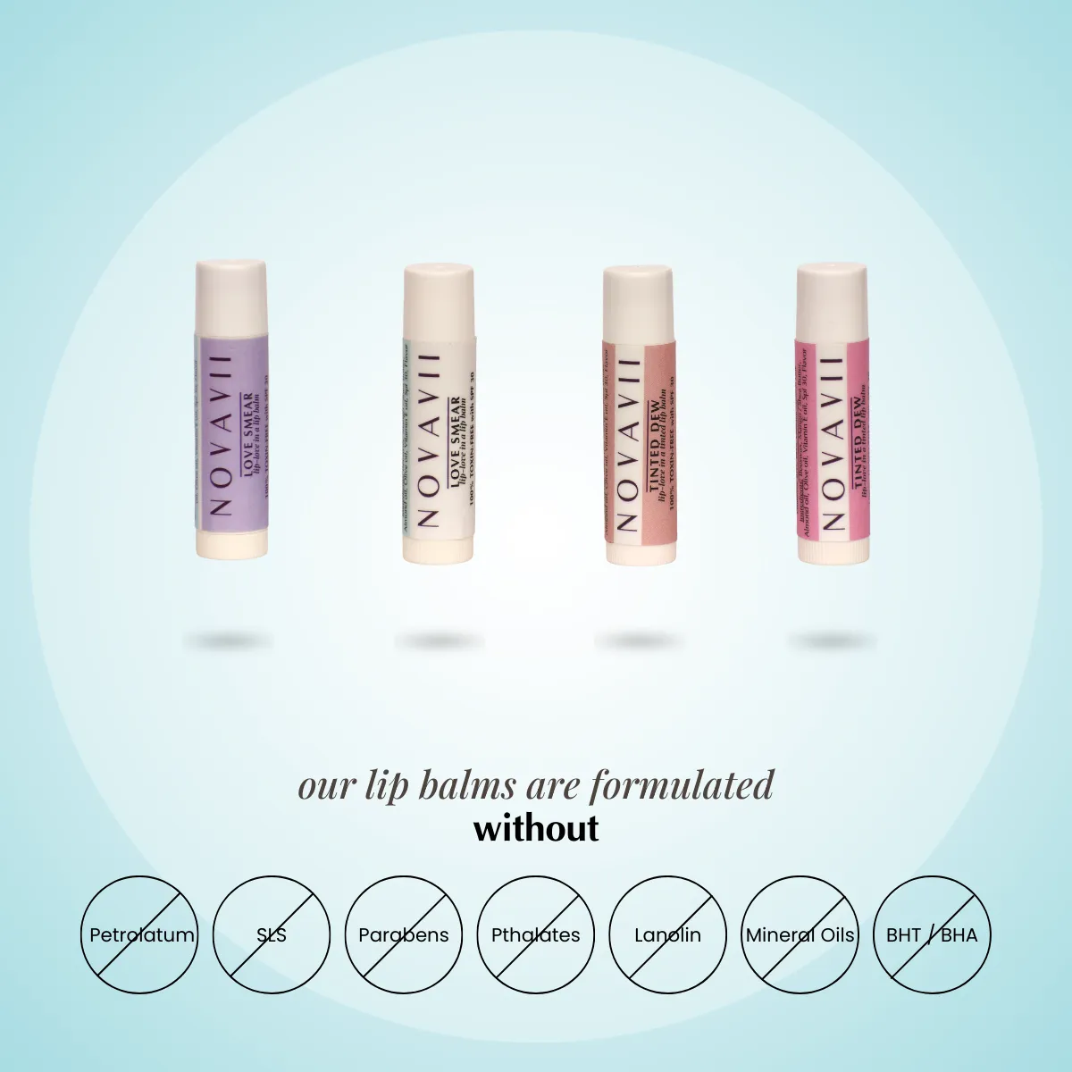 Tinted Dew - Tinted Lip Balms with SPF30