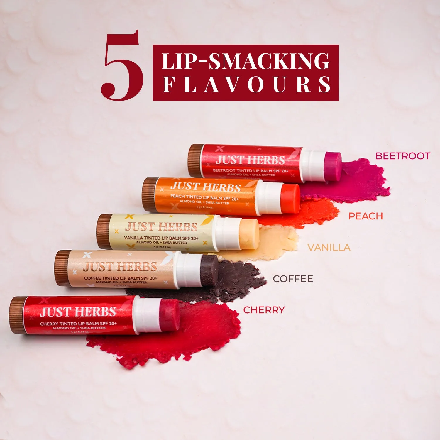 Tinted Lip Balms SPF 20 
