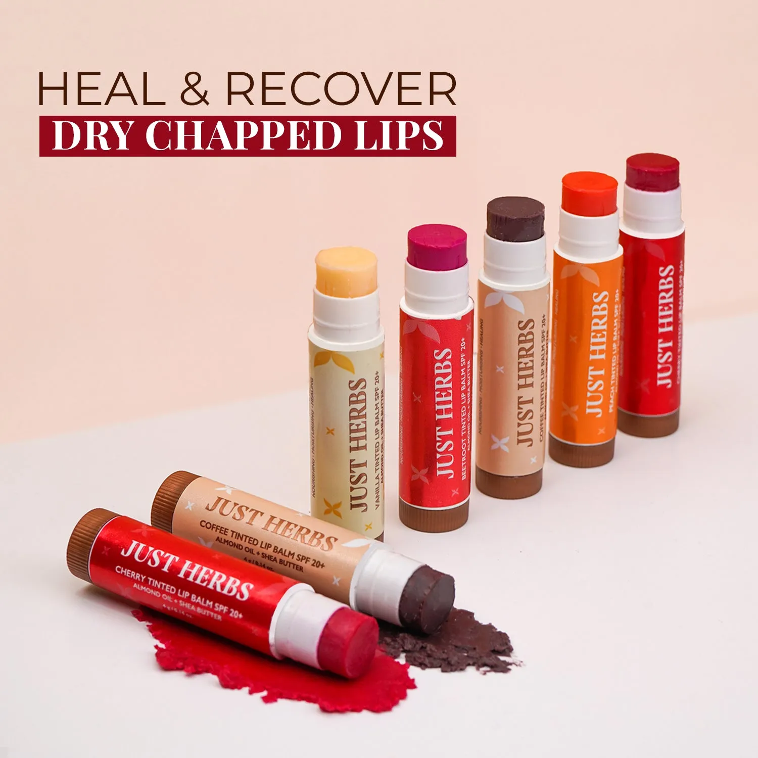 Tinted Lip Balms SPF 20 