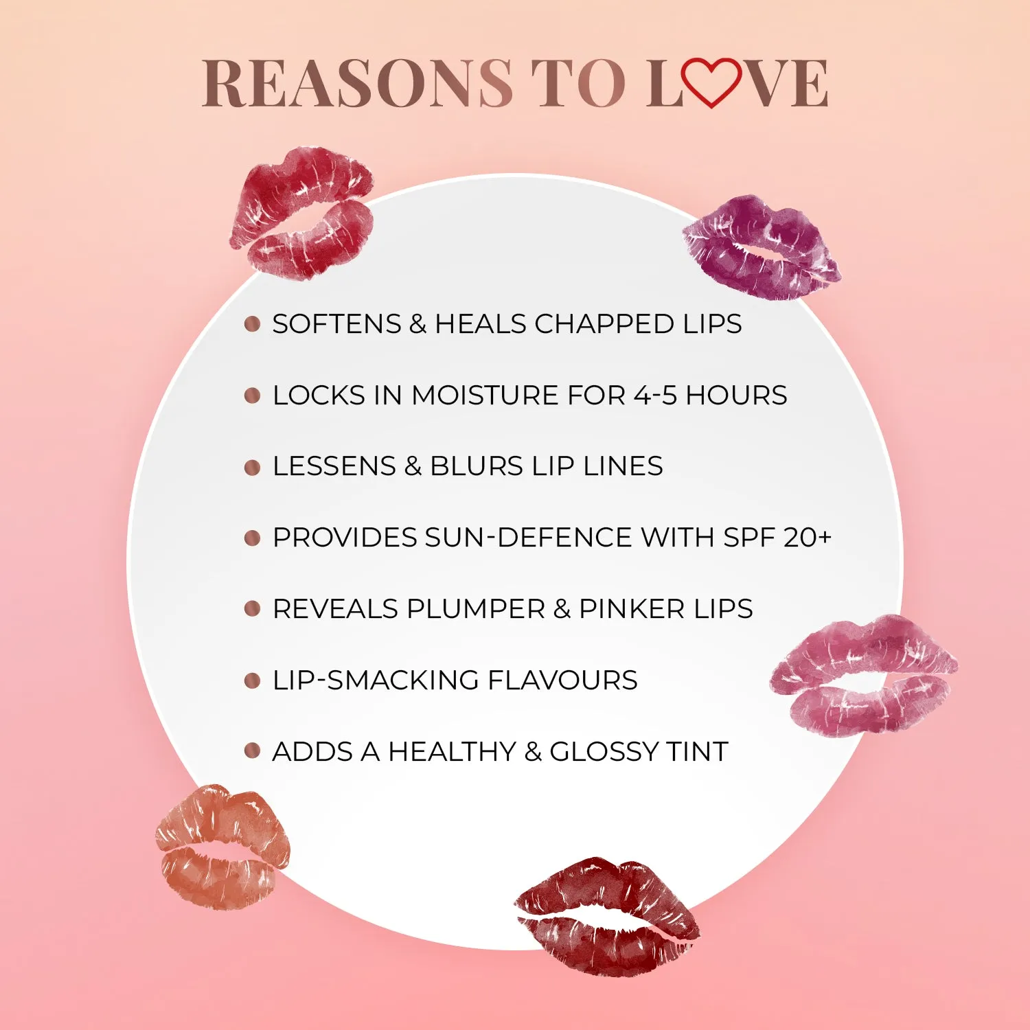 Tinted Lip Balms SPF 20 