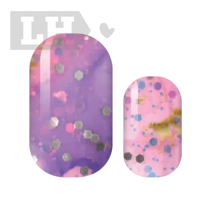 Unicorn Glam Nail Wrap